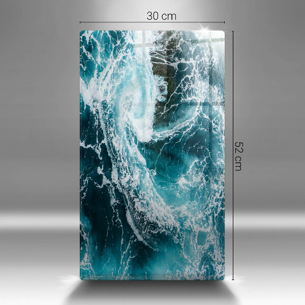 Copri piano induzione Onde d'acqua schiumose