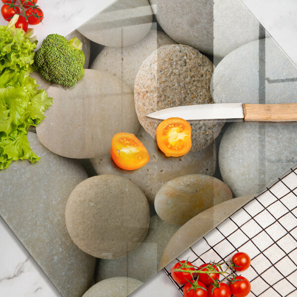 Copri piano induzione Modello di pietre ovali