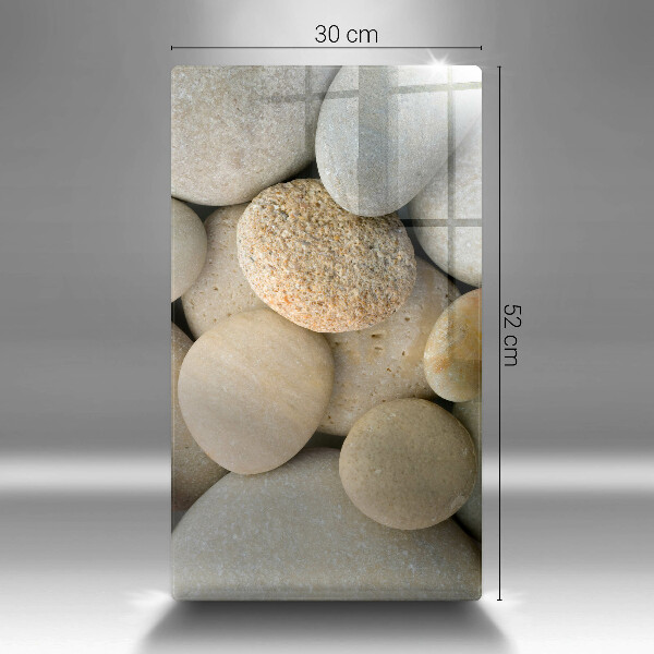 Copri piano induzione Modello di pietre ovali