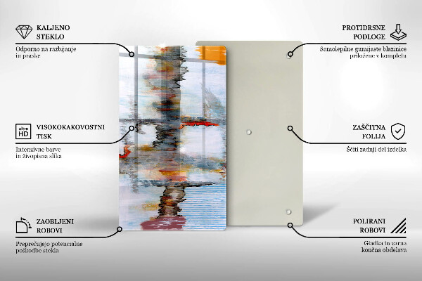 Copri piano induzione Pitture astratte