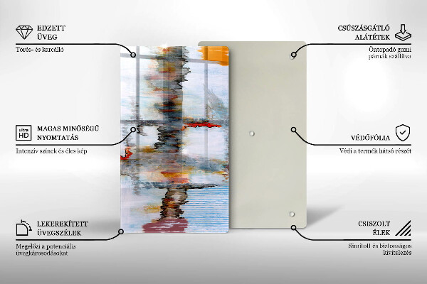 Copri piano induzione Pitture astratte