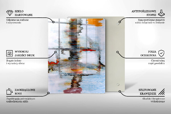 Copri piano induzione Pitture astratte