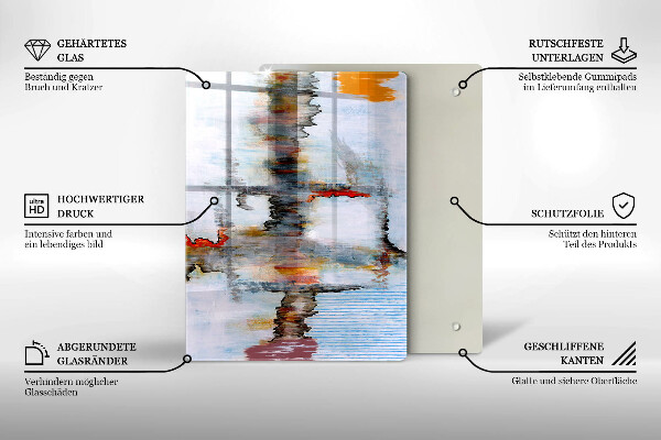 Copri piano induzione Pitture astratte