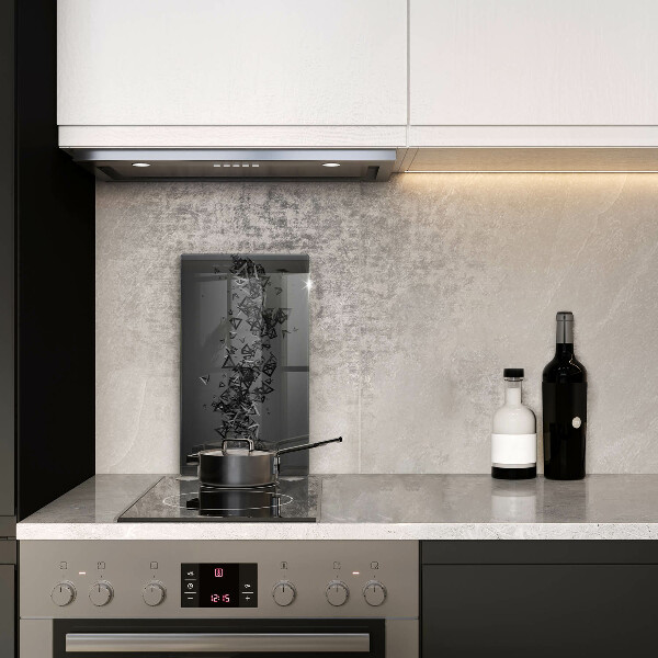 Copri piano induzione Forme astratte 3D