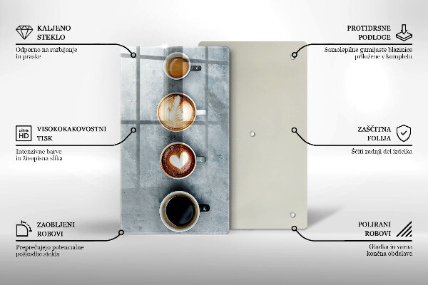 Copri piano cottura Cucina - tazze da caffè