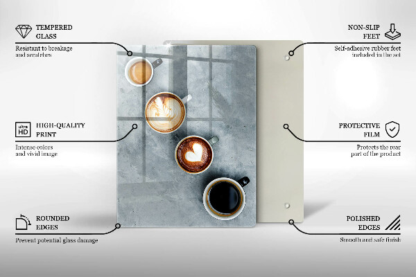 Copri piano cottura Cucina - tazze da caffè