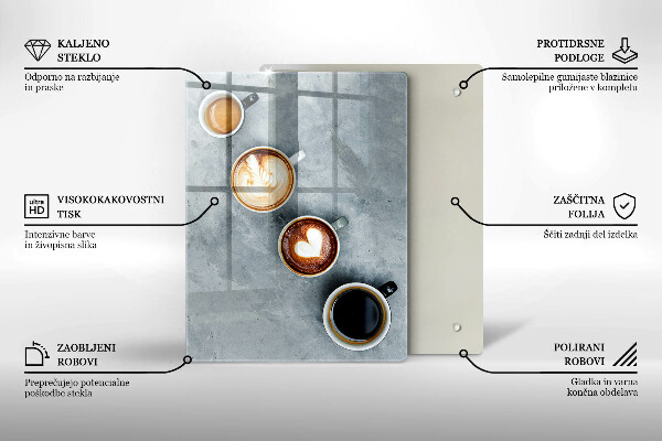 Copri piano cottura Cucina - tazze da caffè