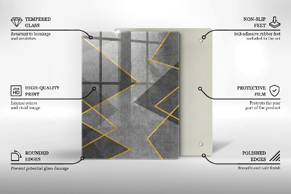 Copri piano cottura Forme taglienti