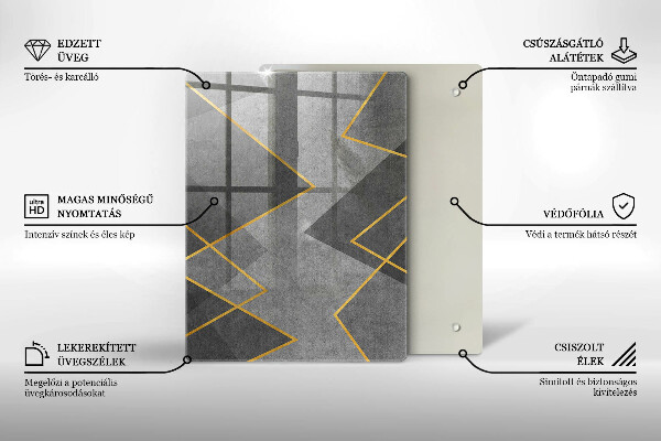 Copri piano cottura Forme taglienti