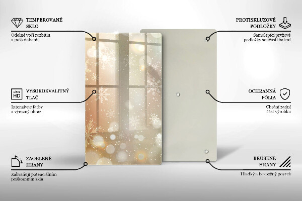 Copri piano cottura Fiocchi di neve