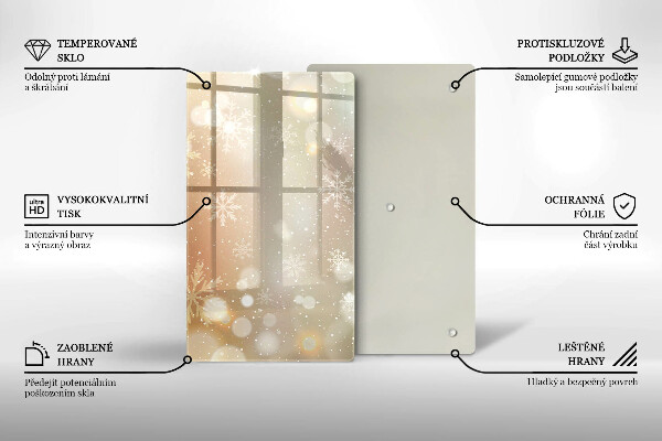 Copri piano cottura Fiocchi di neve