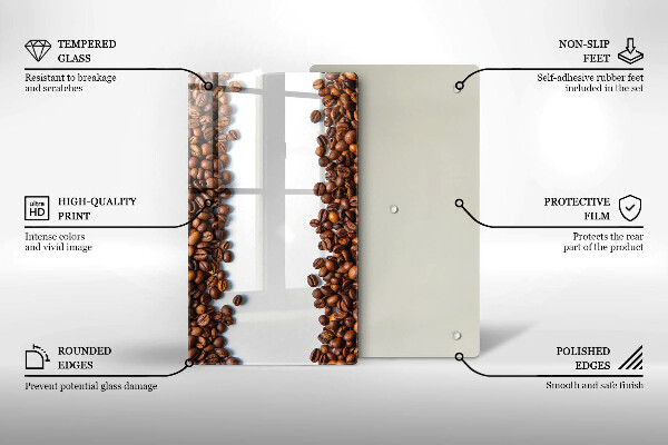 Copri piano cottura Chicchi di caffè