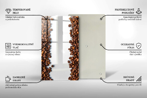 Copri piano cottura Chicchi di caffè