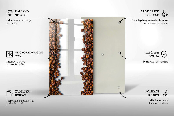 Copri piano cottura Chicchi di caffè