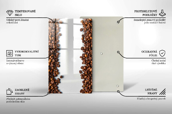 Copri piano cottura Chicchi di caffè