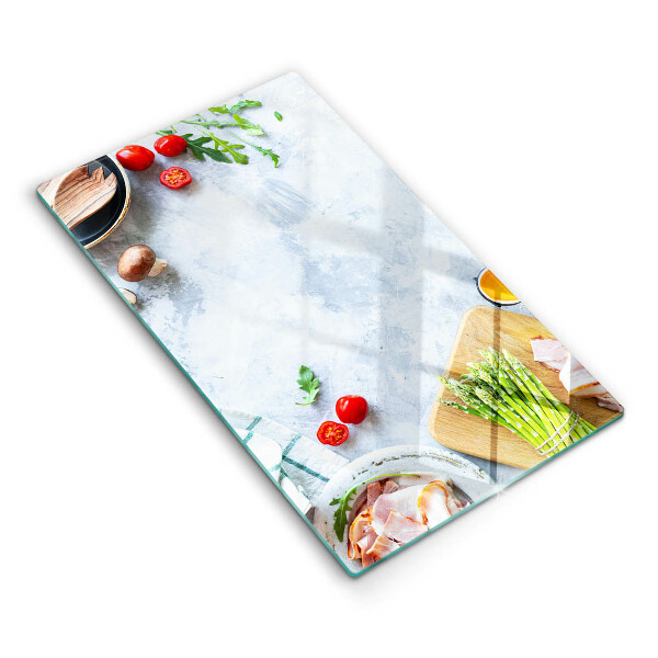 Copri piano cottura Ingredienti in cucina