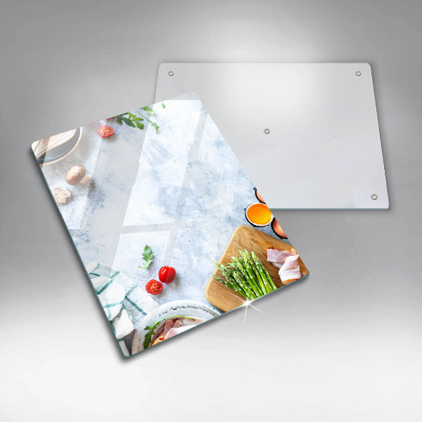 Copri piano cottura Ingredienti in cucina