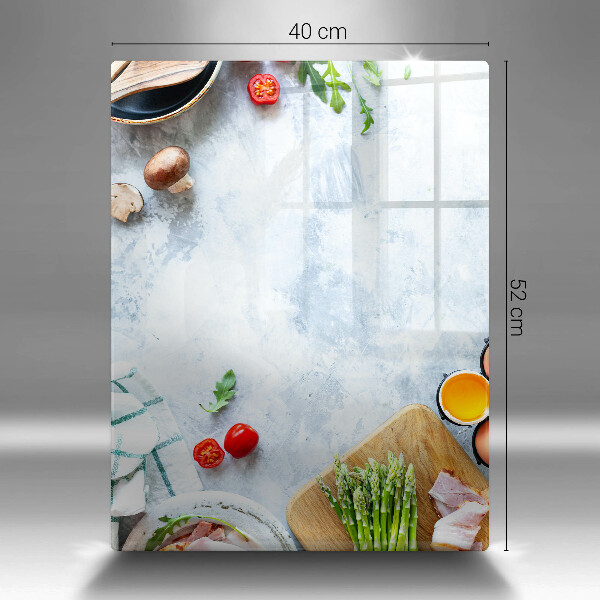 Copri piano cottura Ingredienti in cucina