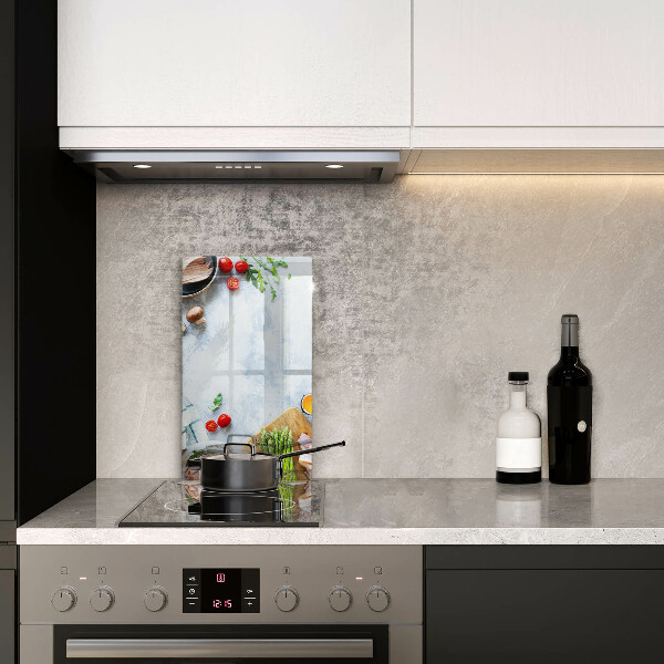 Copri piano cottura Ingredienti in cucina