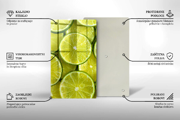 Copri piano cottura Fette di lime