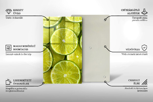 Copri piano cottura Fette di lime
