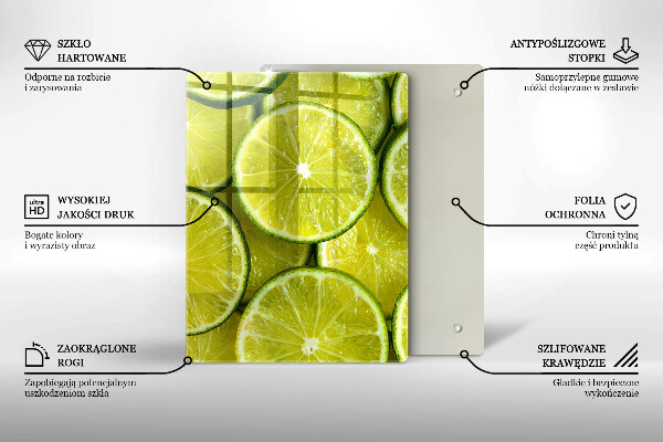 Copri piano cottura Fette di lime