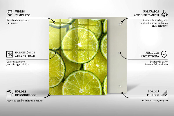 Copri piano cottura Fette di lime