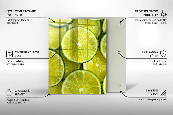 Copri piano cottura Fette di lime