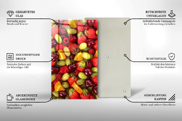 Copri piano cottura Frutti estivi