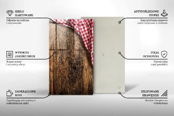 Copri piano cottura Tavolo di legno