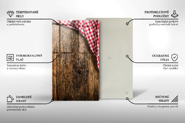 Copri piano cottura Tavolo di legno