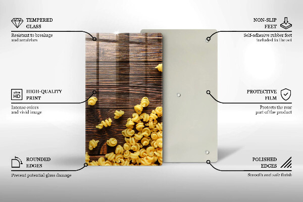 Copri piano cottura Pasta in tavola