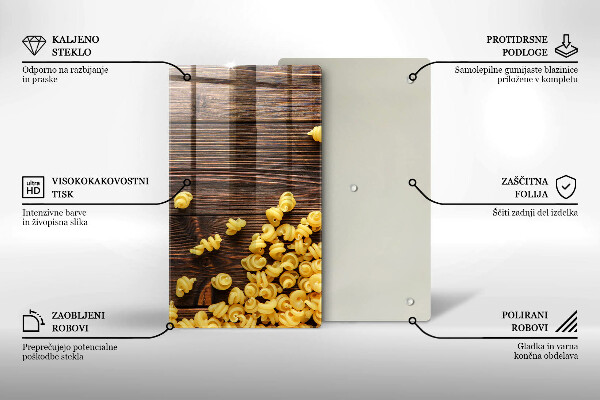 Copri piano cottura Pasta in tavola