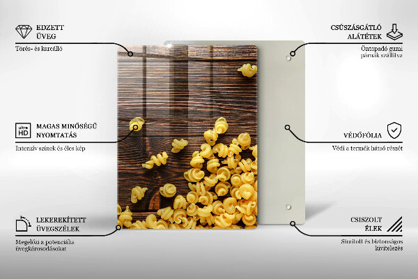 Copri piano cottura Pasta in tavola