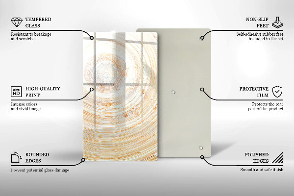 Copri piano cottura Struttura del legno