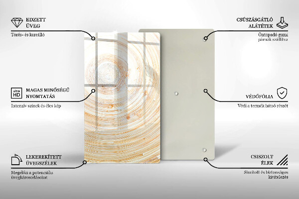 Copri piano cottura Struttura del legno