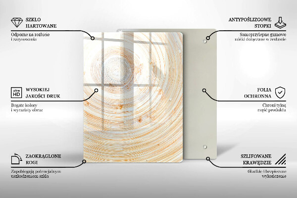Copri piano cottura Struttura del legno