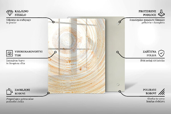 Copri piano cottura Struttura del legno