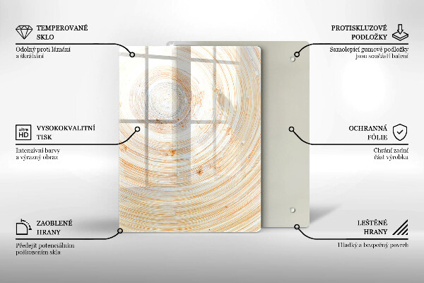 Copri piano cottura Struttura del legno