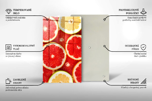 Copri piano cottura Fette di pompelmo