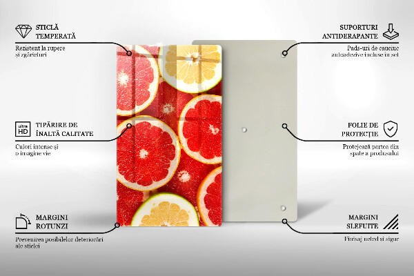 Copri piano cottura Fette di pompelmo