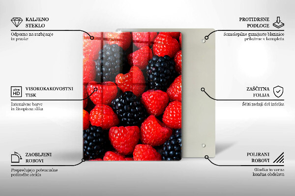 Copri piano cottura Lamponi e more