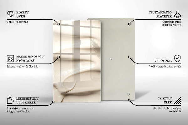 Copri piano cottura Gelato cremoso