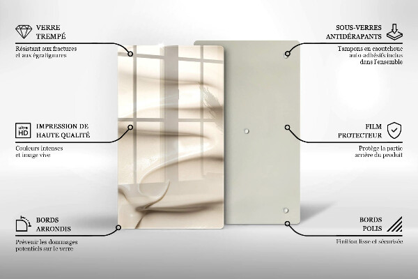 Copri piano cottura Gelato cremoso