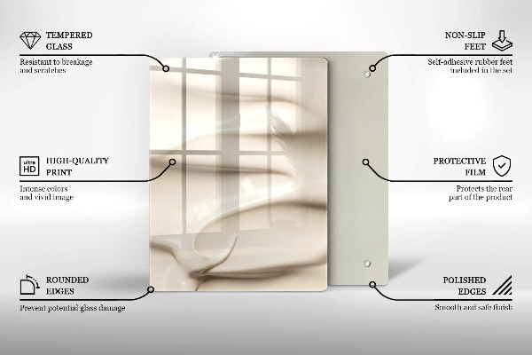 Copri piano cottura Gelato cremoso