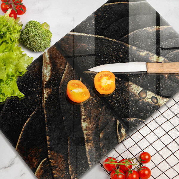 Copri piano cottura Foglia d'oro