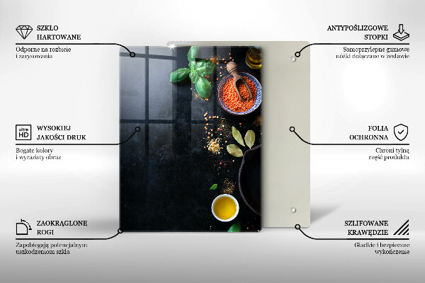 Copri piano cottura Ciotole di spezie