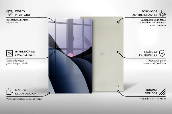 Copri piano induzione Forme astratte