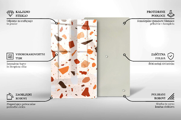 Copri piano cottura Gres decorativo