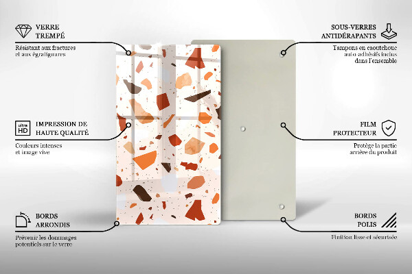 Copri piano cottura Gres decorativo